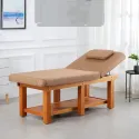 Wooden Facial Foldable Bed Esthetician Thai Massage Chairs Full Body Beauty Salon Camas Portatil Massage Furniture MQ50MB