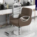 Stylist Aesthetic Beauty Salon Chair Swivel Golden Pedicure Barbers Armchair Professional Sillon Pedicura Salon Furniture MQ50BC