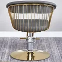 Luxury Gold Salon Chair Barbershop Portable Barber Beauty Salon Chair Swivel Equipment Cadeira De Barbeiro Commercial Furniture