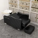 Water Circulation Shampoo Bed Luxury Portable Hair Washing Station Chair Comfort Therapy Shampouineuse Salon Furniture MQ50SC