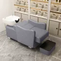 Water Circulation Shampoo Bed Luxury Portable Hair Washing Station Chair Comfort Therapy Shampouineuse Salon Furniture MQ50SC