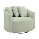 Drew Chair, Cream Living Room Furniture Loveseat Sofa