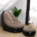 Inflatable Portable Sofa Folding Lazy Bean Bag Sofas Chair Pouf Puff Couch Tatami Living Room Footstool Inflatable Bed Set