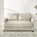 Living Room Sofa, Easy To Assemble, Tool-free Assembly, Beige