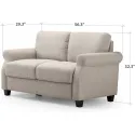 Living Room Sofa, Easy To Assemble, Tool-free Assembly, Beige