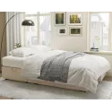 Sleeper Sofa, Sofa Bed- 2 in 1 Pull Out Couch Bed with Storage Chaise for Living Room, Beige Chenille Couch