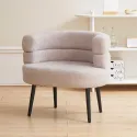 White Living Room Chairs Nordic Design Velvet Comfy Portable Dining Room Armchair Sofa Chaise Pliante Home Furniture MQ50KT