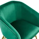 Velvet Club Accent Chair, Green Lounge Chair Sofa Set Living Room Furniture