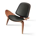 Living Room Chairs Nordic Solid Wood Leisure Chair Creative Simple Modern Designer Single Sofa Chair Aircraft Shell Chair