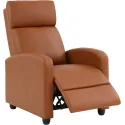 FDW Recliner Chair for Living Room Home Theater Seating Single Reclining Sofa Lounge with Padded Seat Backrest 