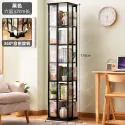 Rotating bookcase floor shelf book cabinet household locker children;s living room display stand