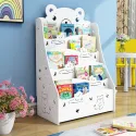 Wall Bookshelf Storage Shelve For Kids Simple Home Landing Baby Toy Cartoon Picture Book Storage Of Bookcase Children Book Shelf