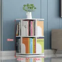 Aoliviya Official New Floor Rotating Bookshelf Children's Mobile Bookcase Student Bookshelf Mini Bookcase Shelf Economical Large