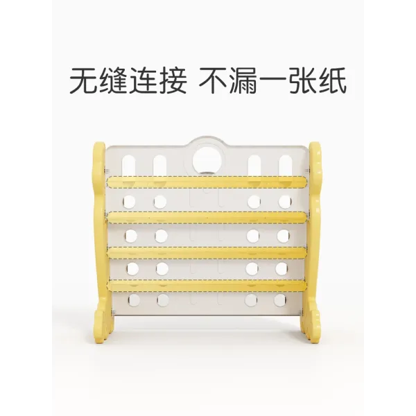 Children 039;s bookshelf storage rack integrated baby landing bookcase shelf toy small household