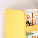 Children White Bookcase Mobile Newspaper Small Toy Bedroom Doll Corner Dorm Room Modern Book Holder Garden Raf Room Organization