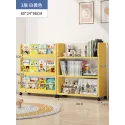 Children White Bookcase Mobile Newspaper Small Toy Bedroom Doll Corner Dorm Room Modern Book Holder Garden Raf Room Organization