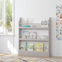 Kids Bookshelf,3 Tiers Children's Bookcases and Storage, Kids Bookcase Rack Wall