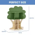 Children's Bookcase, Tree Bookcase - Gold Medal Certification, Natural Craftsmanship, Big Tree Shaped Children's Bookcase