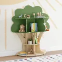 Children's Bookcase, Tree Bookcase - Gold Medal Certification, Natural Craftsmanship, Big Tree Shaped Children's Bookcase