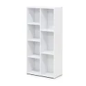 Mainstays Framed 5-Shelf Bookcase, White 2023 New