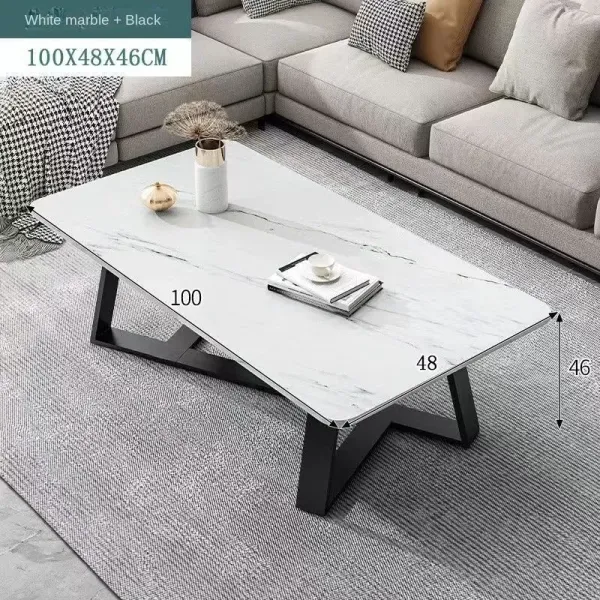 Coffee Table Light Luxury Modern Simple Coffee Table Tea Balcony Small Table Living Room Light Luxury Minimalist