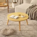 Wooden Small Round Table Living Room Small Table Sofa Small Coffee Table Sofa Bedroom Bedside Table