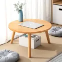 Wooden Small Round Table Living Room Small Table Sofa Small Coffee Table Sofa Bedroom Bedside Table