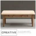 Plain Blank Coffee Table Desk Mini House Decor Decorations Home Wooden Unpatterned Uncolored End Retro Furnishing Model Tea