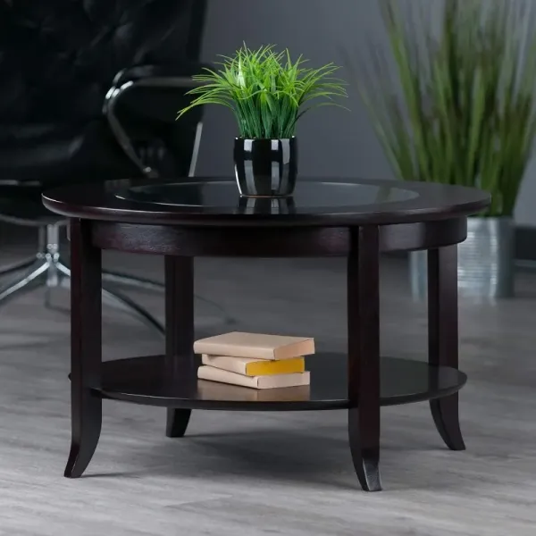 Winsome Genoa Coffee Table, Espresso coffee tables