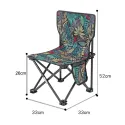 Portable Foldable Chair Lightweight Multifunctional Folding Furniture Strong Load-bearing Easy Storage for Picnic Beach Travel