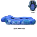 Camping Inflatable Sofa Air Lounger Outdoor Lazy Sofa Bed Portable Beach Lounges Chair Waterproof Water Lounge Floating Bed