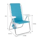 2-Pack Mainstays Reclining Bungee Beach Chair