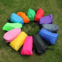 Inflatable Sofa Cushion Camping Air Tent Bed Sleeping Bag Lazy Beach Air Mattress Folding Lounger Chair Garden Outdoor Furniture