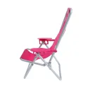 2pcs Folding Beach Chair Miniature Deck Chair Model Miniature Furniture Decoration