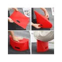 Portable Folding Step Stool Card Folding Shrink Stools Outdoor Camping Fishing Chair Home Travel Multifunction Non Slip Chairs